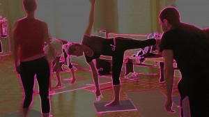 BraveBodies yoga in Southampton, half-moon